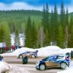 Elfyn Evansin ja Takamoto Katsutan tiukka sekuntitaistelu&hellip;