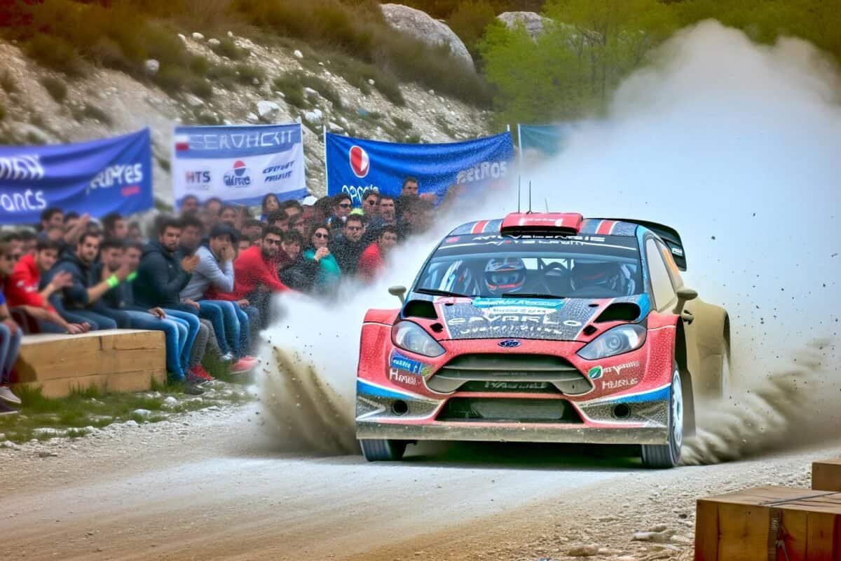 Jari-Matti Latvala Dominoi Costa Brava -rallia Historic-EM-sarjassa