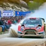 Jari-Matti Latvala Dominoi Costa Brava -rallia Historic-EM-sarjassa