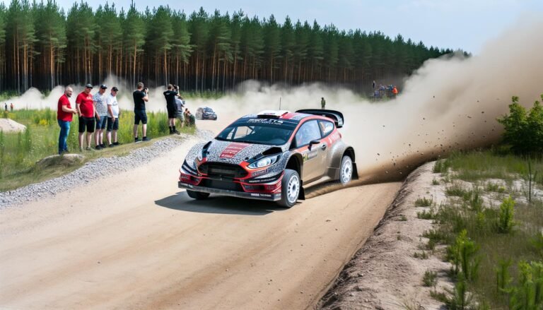 Viron MM-rallissa tiukka kisa: Solberg johtaa, Rovanperä neljäntenä