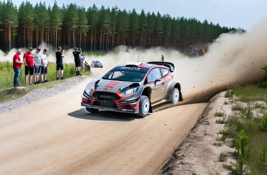 Viron MM-rallissa tiukka kisa: Solberg johtaa,…