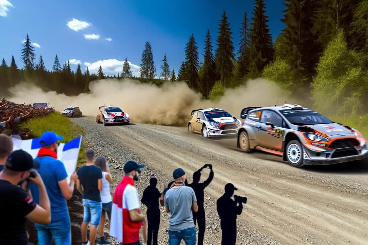 Takamoto Katsutan Kohtalokas Lauantai Japanin MM-rallissa: Kankkunen Lohdutti Murtunutta Kuljettajaa