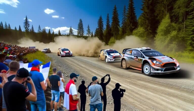 Takamoto Katsutan Kohtalokas Lauantai Japanin MM-rallissa: Kankkunen Lohdutti Murtunutta Kuljettajaa