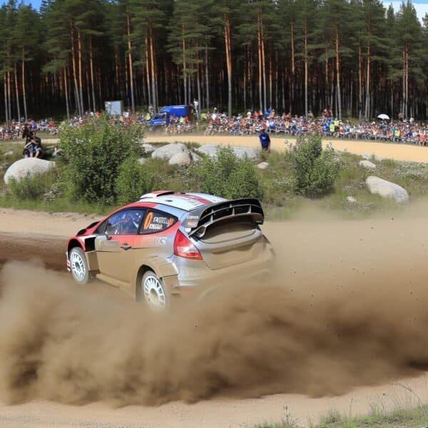 Toyota ja Suomalaiskartturi Topi Luhtinen Yhdysvaltain Rallisarjaan Uudella GR Corolla RC2:lla