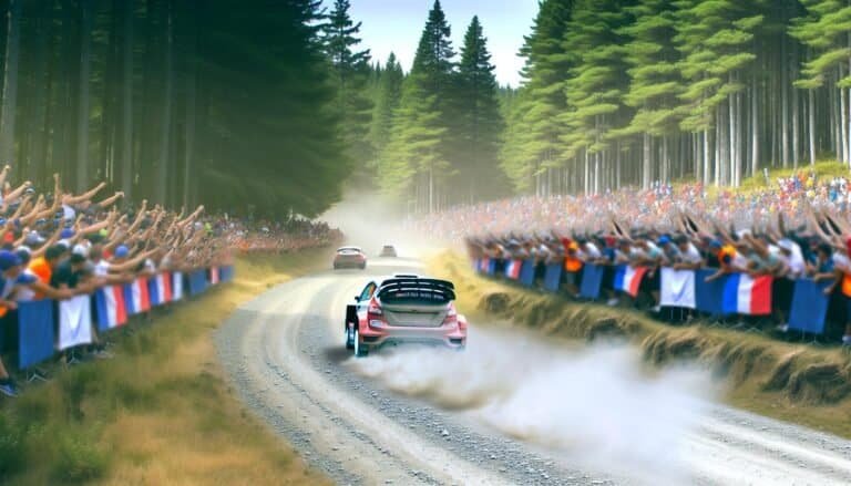 Jari-Matti Latvala ja uusi kartanlukija Tomiya Maekawa valmiina Tuurin historic-ralliin