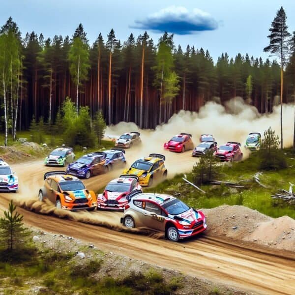 Esapekka Lapin Johto Uhattuna: Virolaiskaksikko Vaher ja Enok Haastavat Riihimäen SM-rallissa