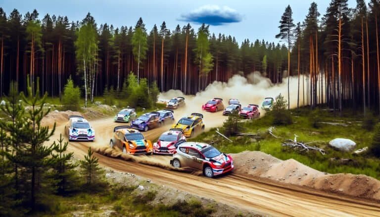 Esapekka Lapin Johto Uhattuna: Virolaiskaksikko Vaher ja Enok Haastavat Riihimäen SM-rallissa