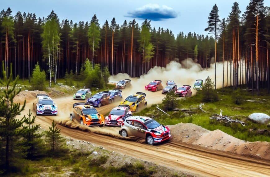 Esapekka Lapin Johto Uhattuna: Virolaiskaksikko Vaher ja Enok Haastavat Riihimäen SM-rallissa