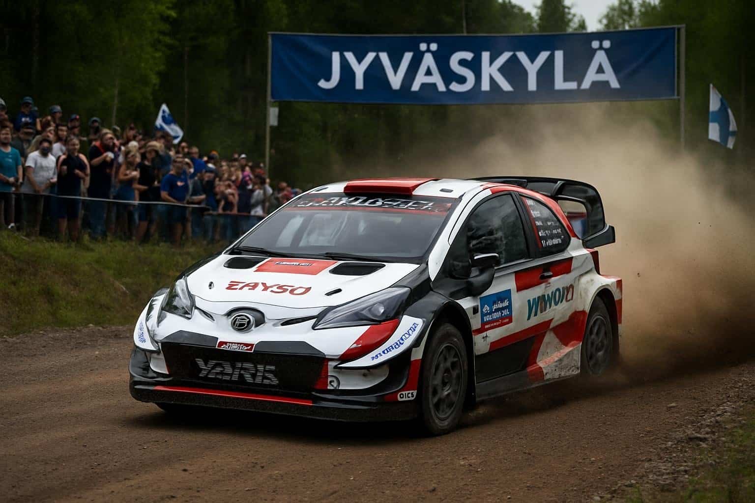 Sebastien Ogierin Sairaalakäynti ja Ulosajo Jyväskylän MM-Rallissa