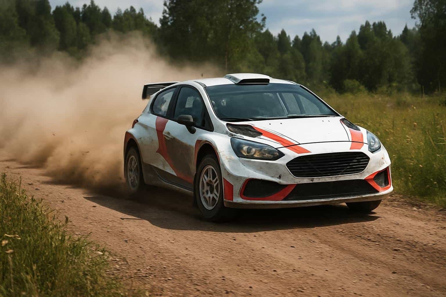 Esapekka Lappi Lähes Suomen Mestari Kiteen SM-rallissa
